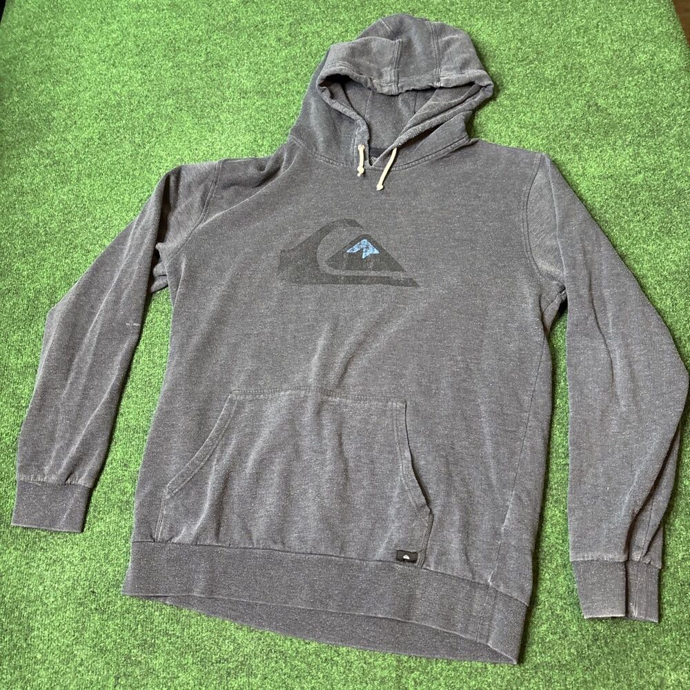 Vintage Y2k Quicksilver Hoodie Size XL Surfing Surf Streetwear Pullover